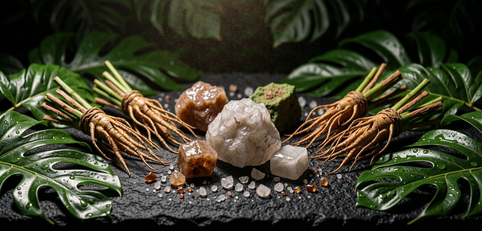 Natural minerals and botanical ingredients